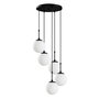 Opviq Lámpara de araña Orbital - 15-14016 en negro